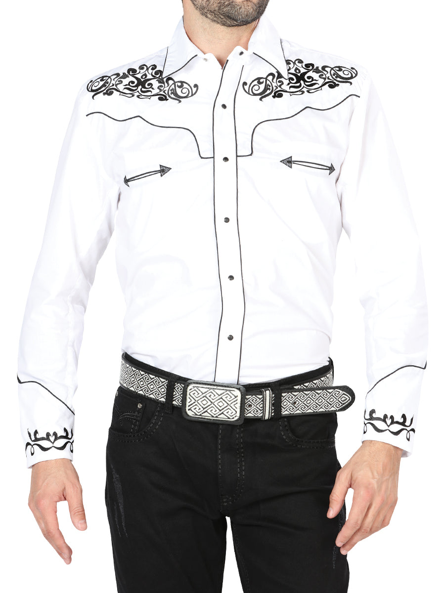 Camisa Western Bordada Miguel