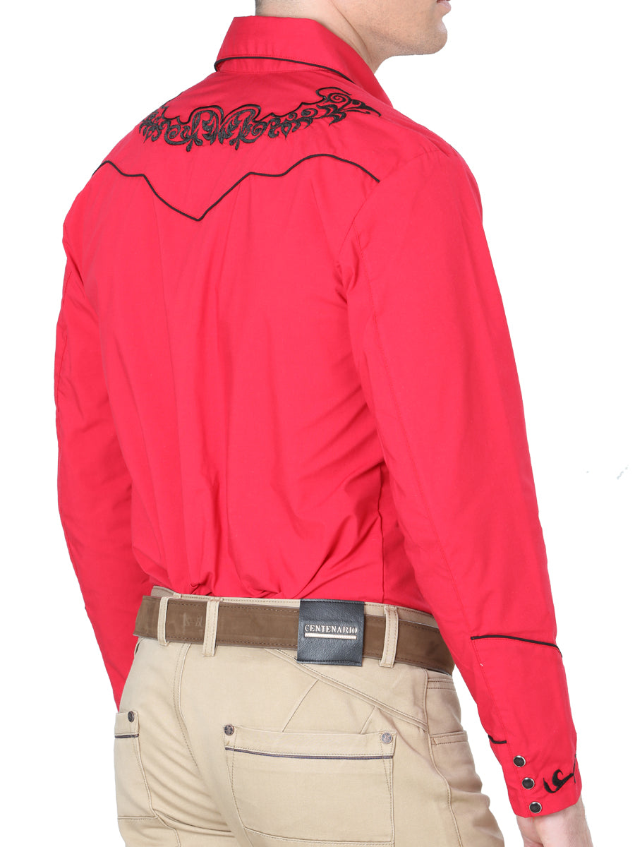 Camisa Western Bordada Miguel