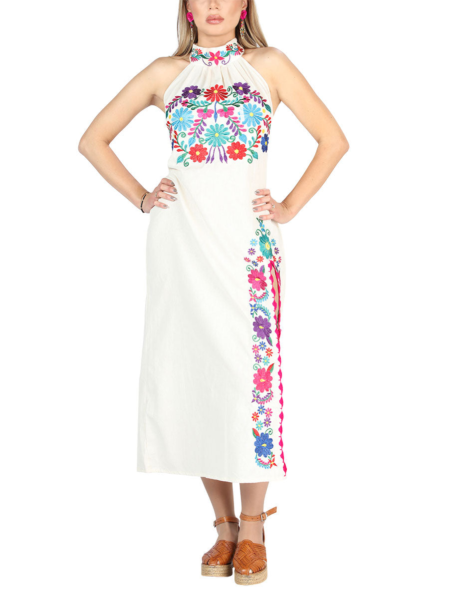 Vestido Ana con Cuello Alto