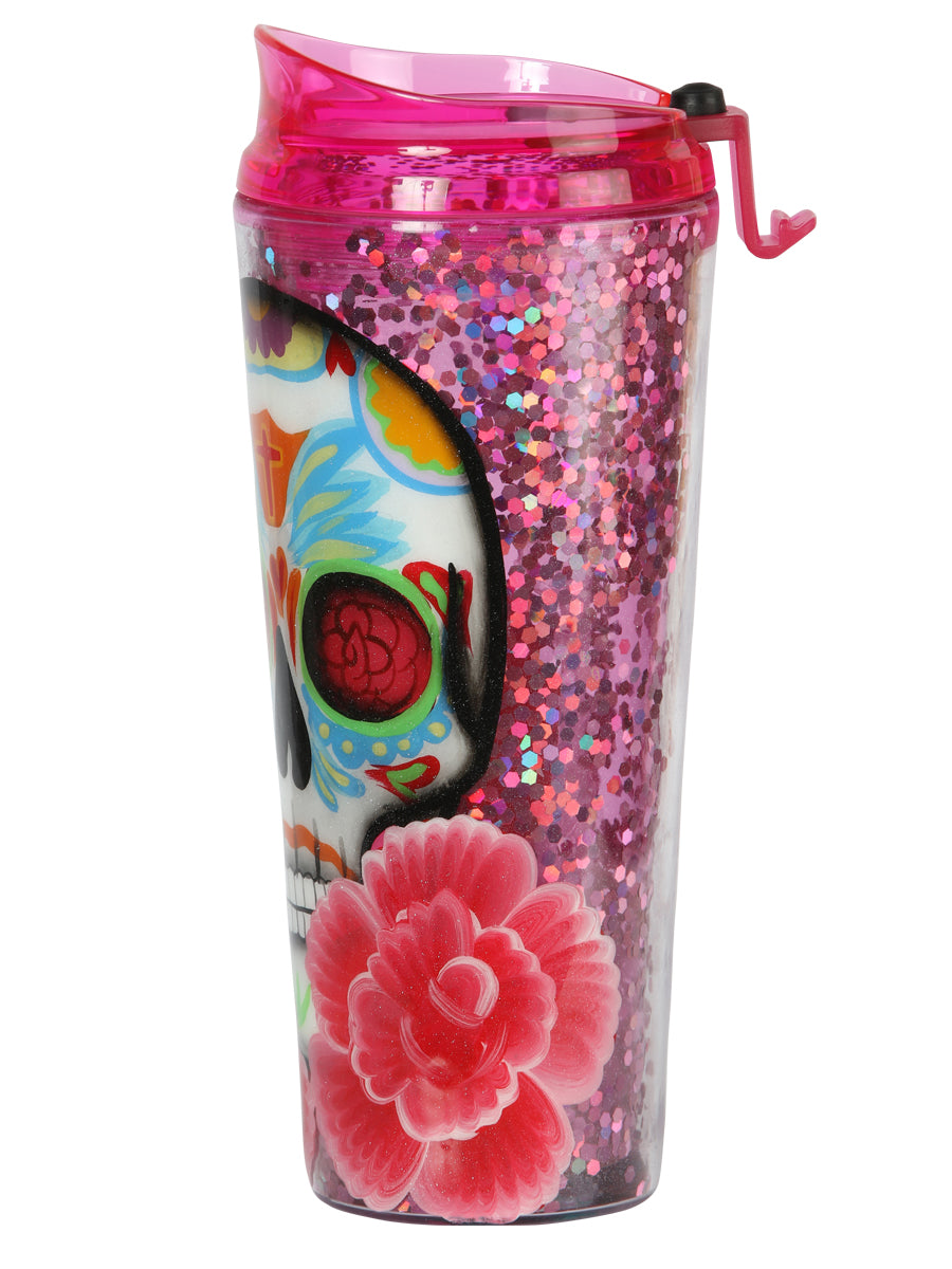 Vaso Pintado con Popote
