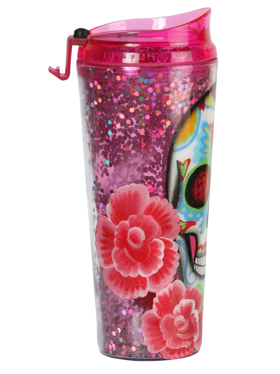 Vaso Pintado con Popote