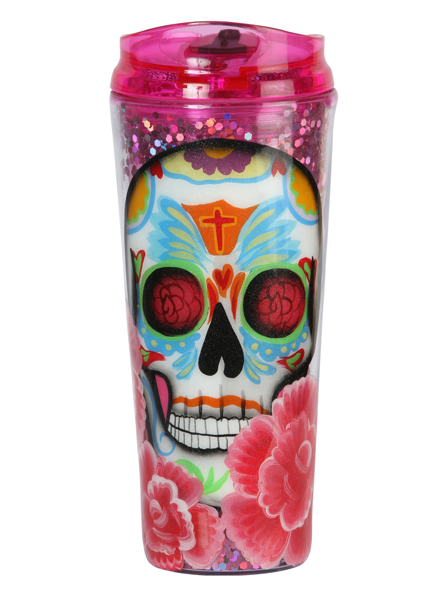 Vaso Pintado con Popote