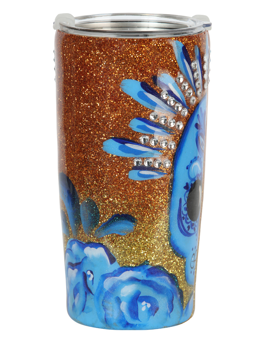 Vaso de Calavera de Acrílico