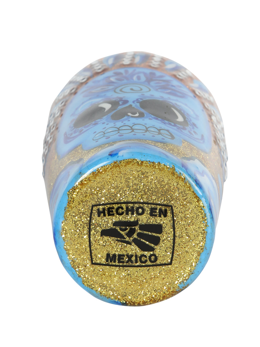 Vaso de Calavera de Acrílico