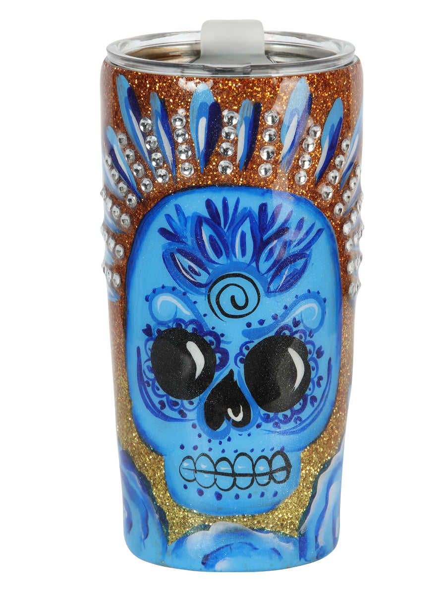 Vaso de Calavera de Acrílico