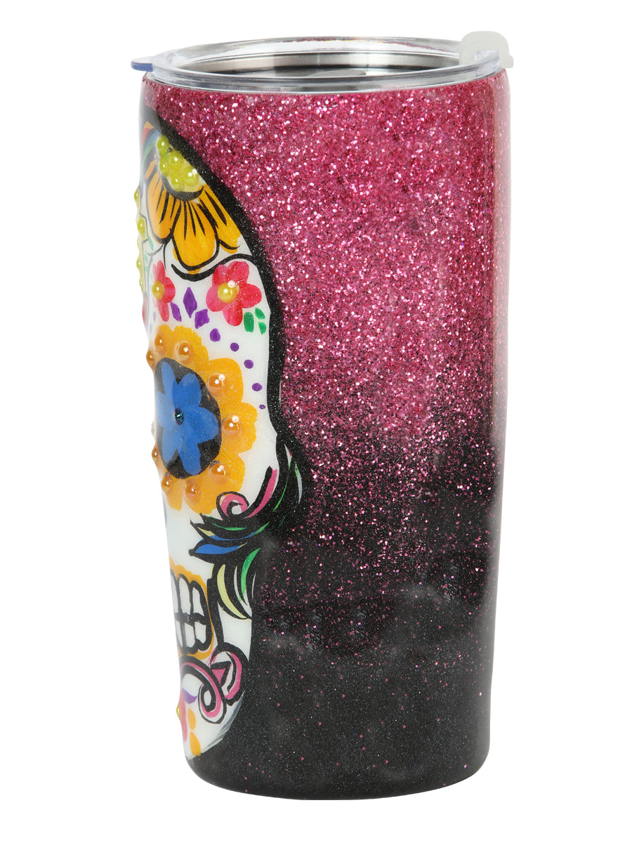Vaso de Calavera de Acrílico