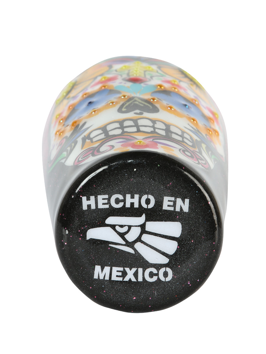 Vaso de Calavera de Acrílico