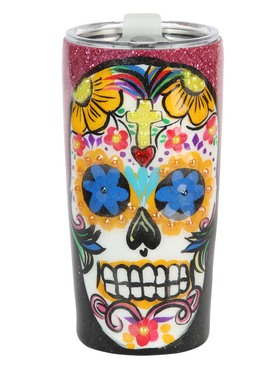 Vaso de Calavera de Acrílico