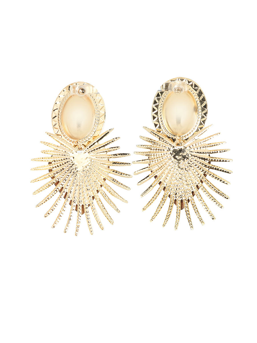 Aretes Heart of Gold