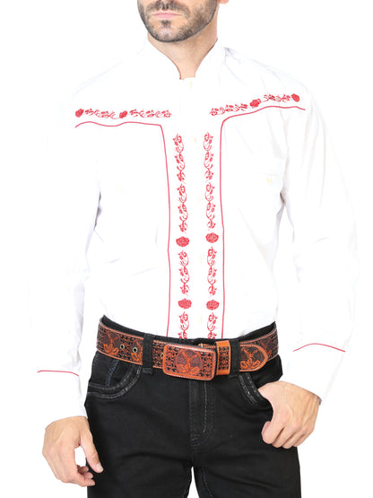 Camisa Western Bordada La Flor