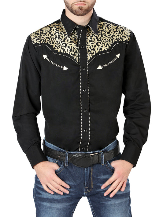 Camisa Western Bordada Lorenzo